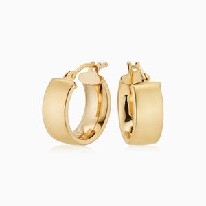 Yellow Gold Hoop Earrings